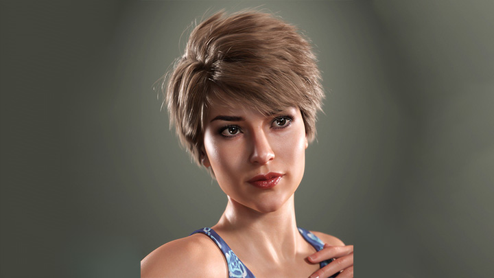 Daz3DPoser_女性人物4433