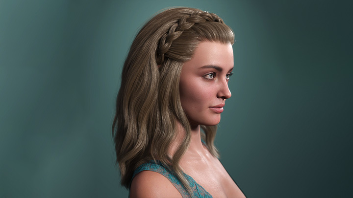 Daz3DPoser_女性人物4437