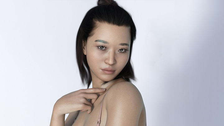 Daz3DPoser_女性人物4458