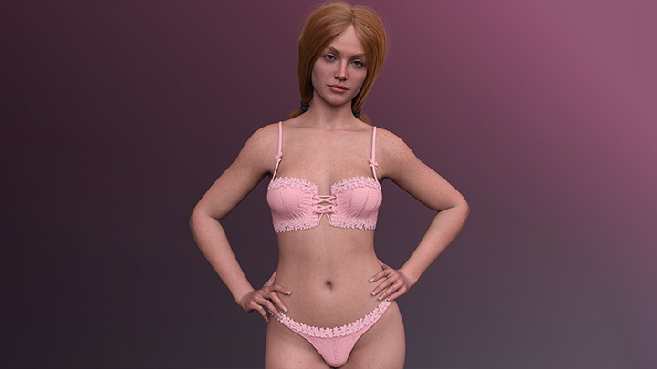 Daz3DPoser_女性人物4485
