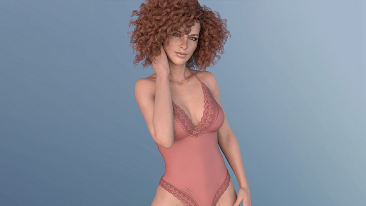 Daz3DPoser_女性人物4486