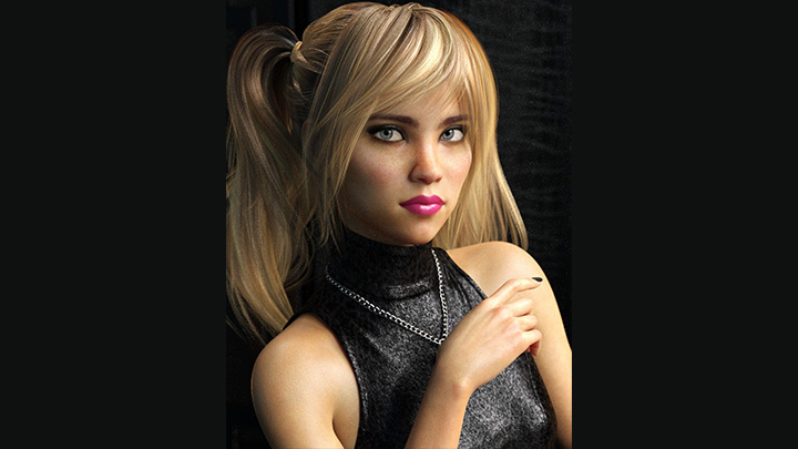 Daz3DPoser_女性人物4542