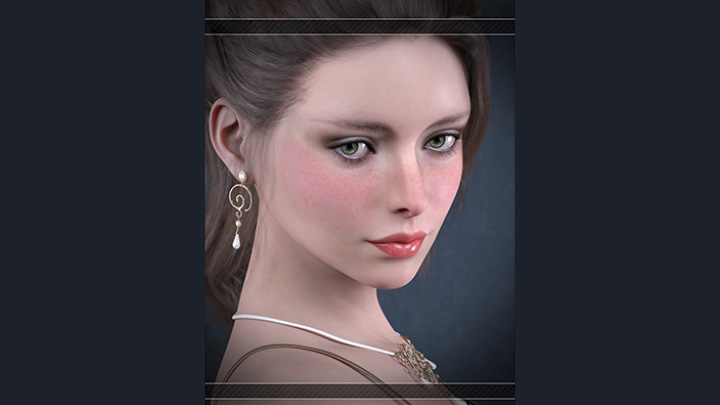 Daz3DPoser_女性人物4591