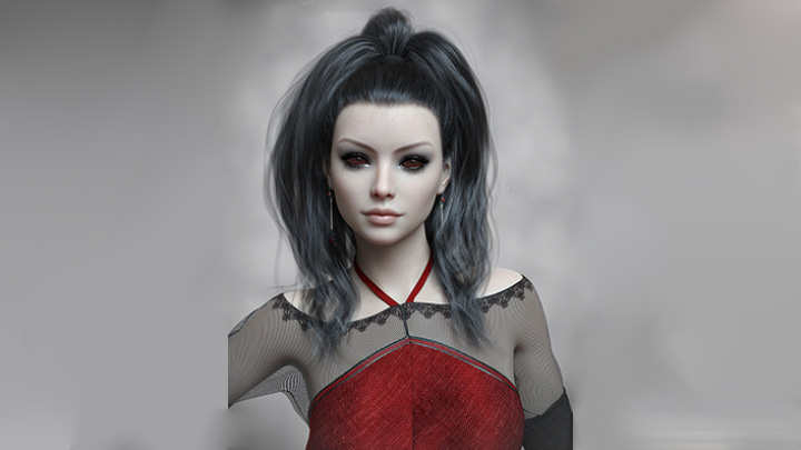 Daz3DPoser_女性人物4594