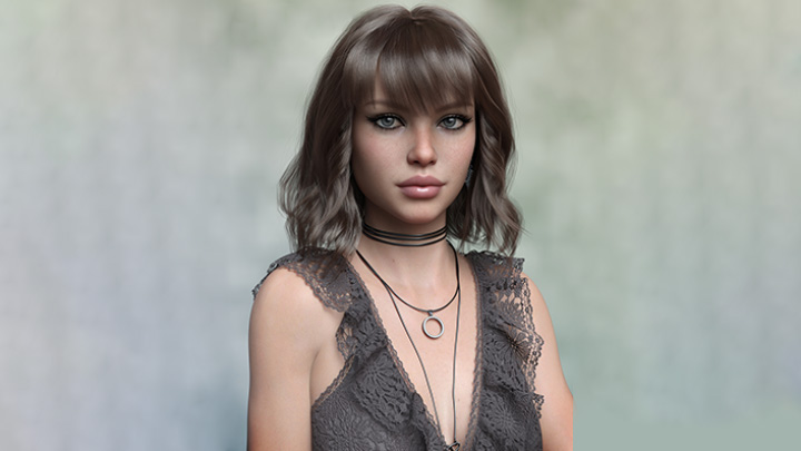 Daz3DPoser_女性人物4595