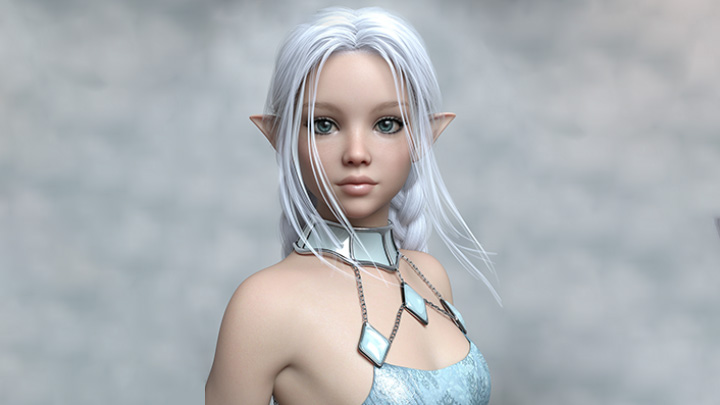 Daz3DPoser_女性人物4613
