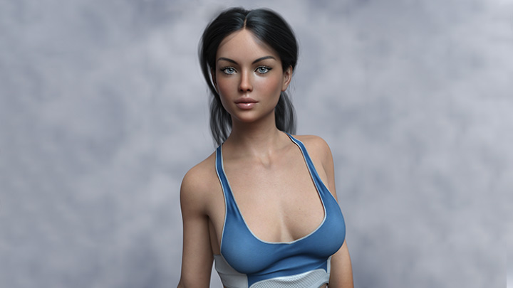 Daz3DPoser_女性人物4614