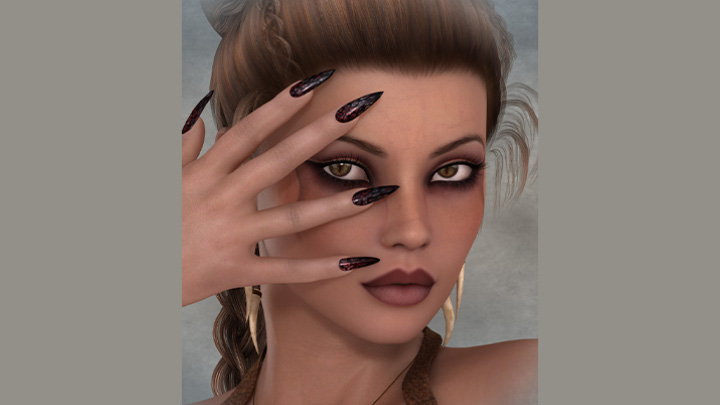 Daz3DPoser_女性人物4618