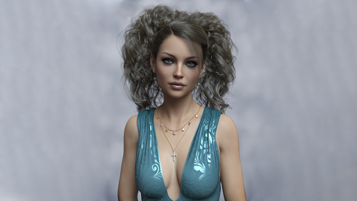 Daz3DPoser_女性人物4623