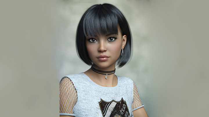 Daz3DPoser_女性人物4627