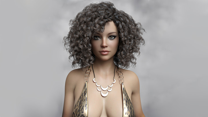 Daz3DPoser_女性人物4638