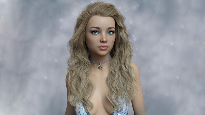 Daz3DPoser_女性人物4643