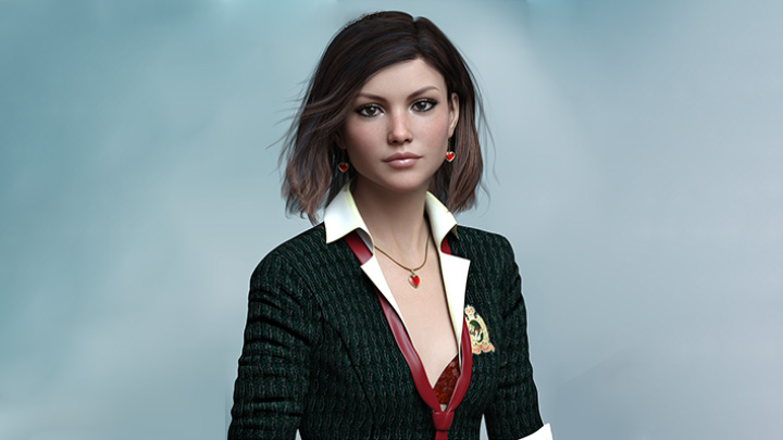 Daz3DPoser_女性人物4659