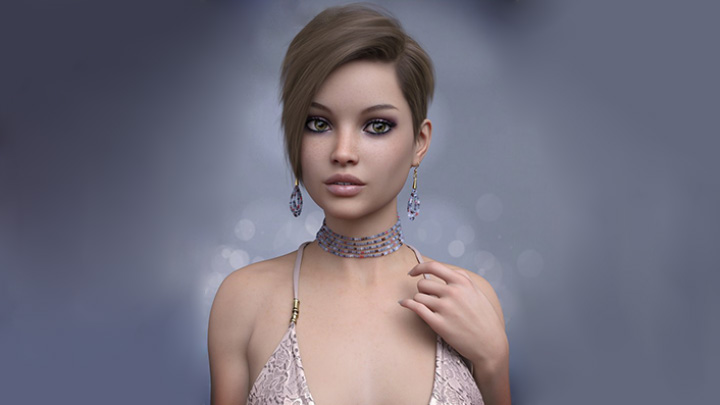 Daz3DPoser_女性人物4667