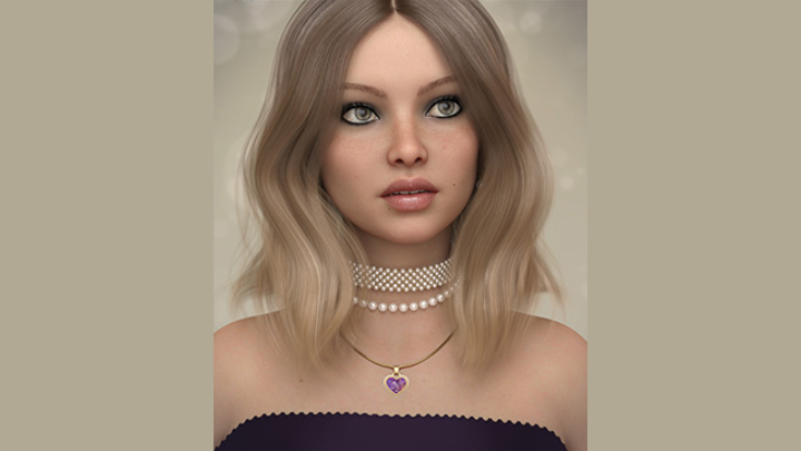 Daz3DPoser_女性人物4683