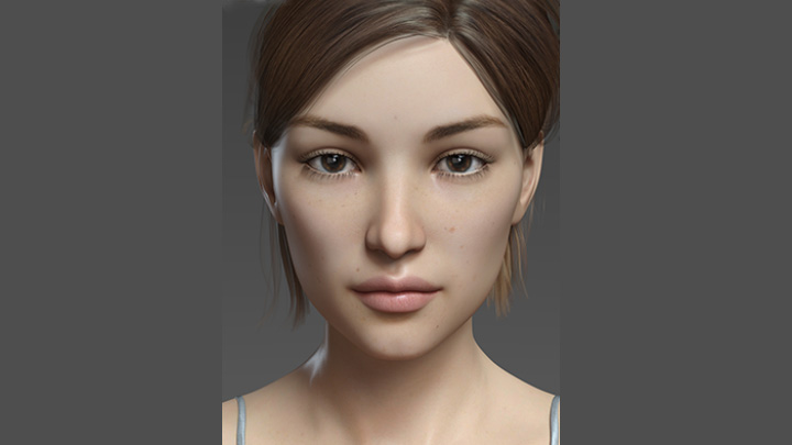 Daz3DPoser_女性人物4705