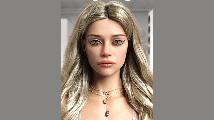 Daz3DPoser_女性人物4784