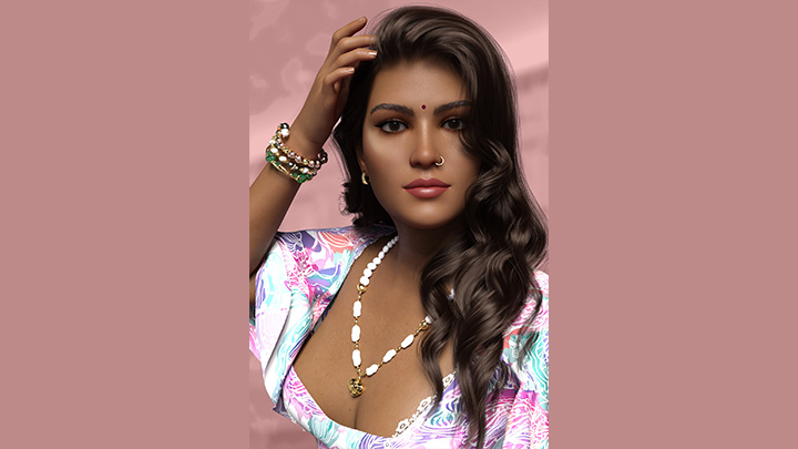 Daz3DPoser_女性人物4795