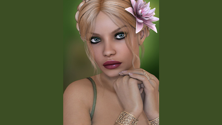 Daz3DPoser_女性人物4799