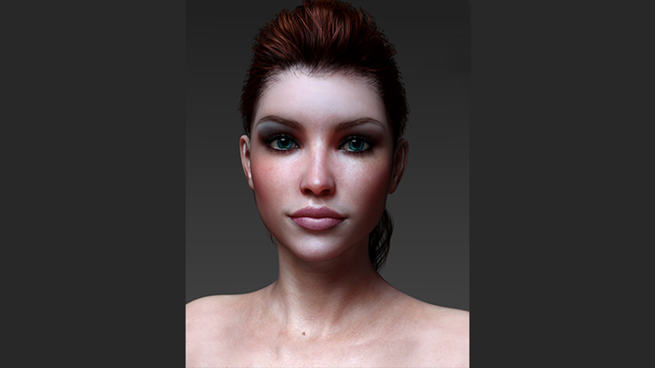 Daz3DPoser_女性人物4809