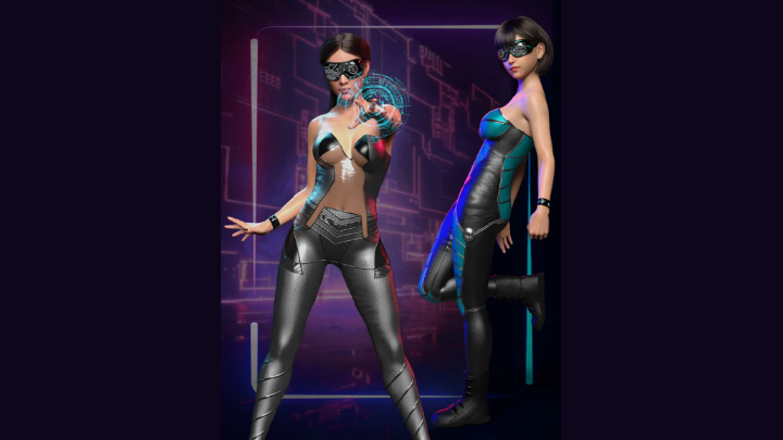 Daz3DPoser_女性人物4837