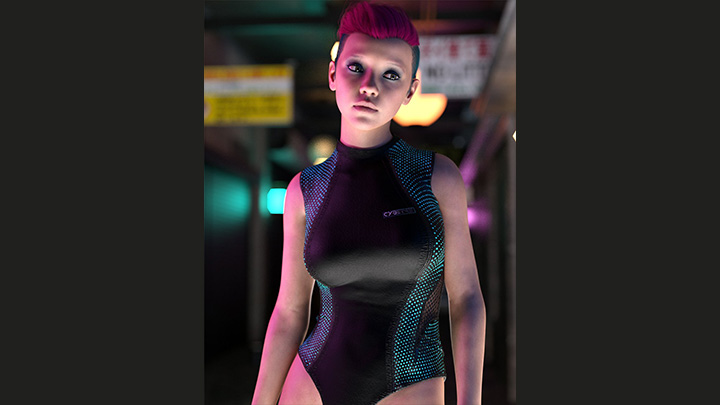 Daz3DPoser_女性人物4842