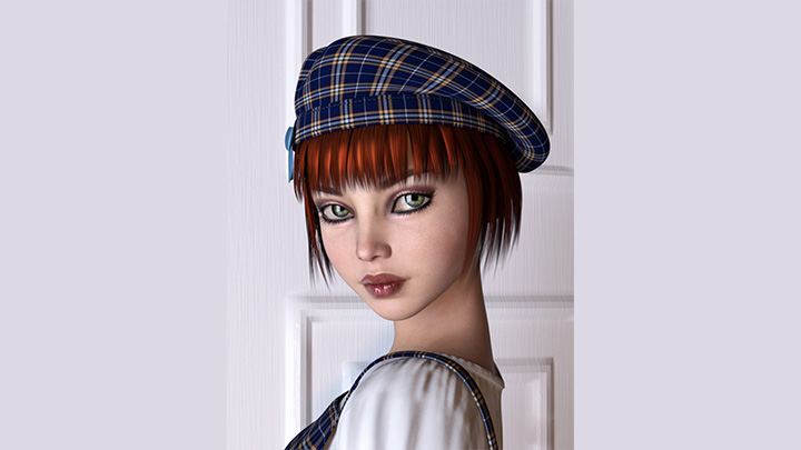 Daz3DPoser_女性人物4895