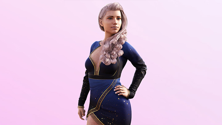 Daz3DPoser_女性人物4898