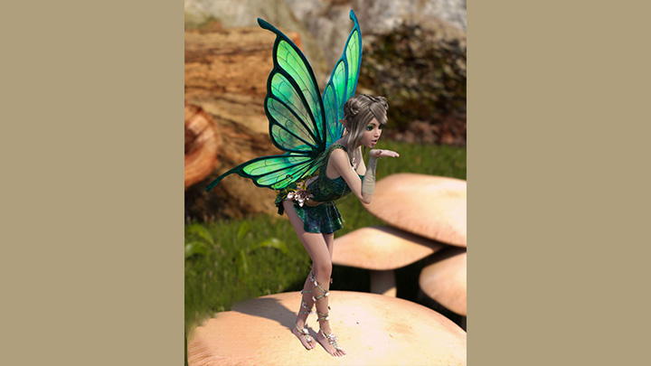 Daz3DPoser_女性人物4900