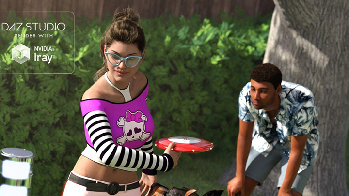 Daz3DPoser_女性男性004