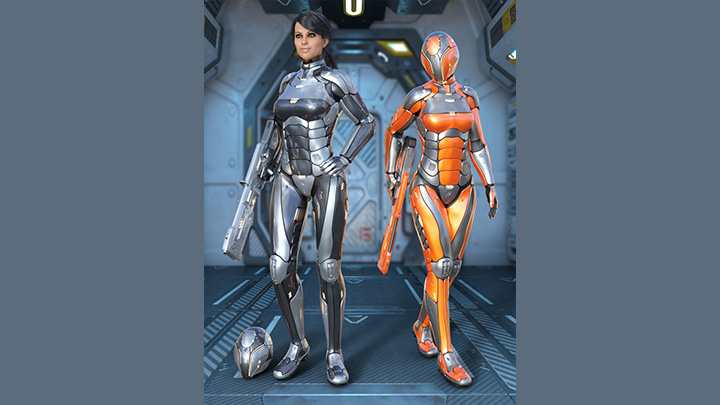 Daz3DPoser_女性角色561