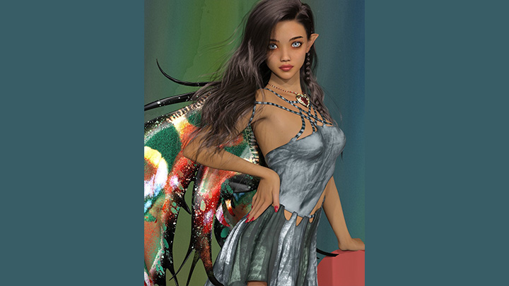 Daz3DPoser_女性角色572