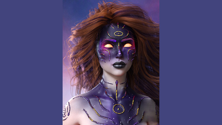 Daz3DPoser_女性角色580