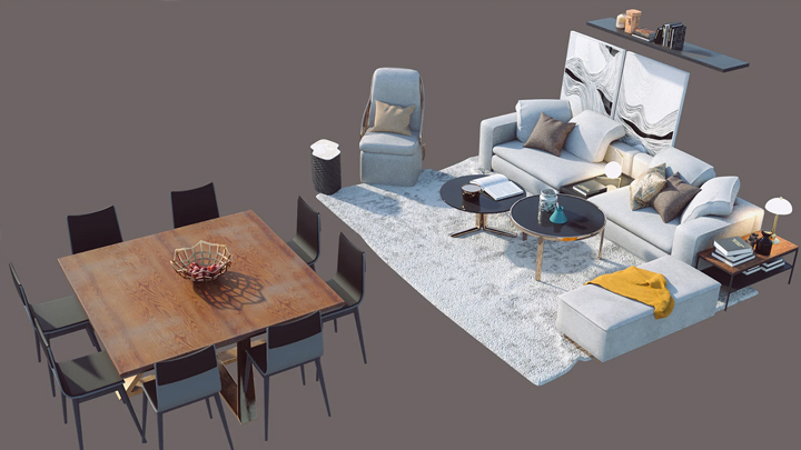 Daz3DPoser_家具003