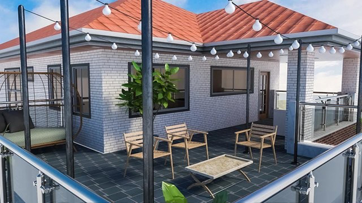 Daz3DPoser_屋顶001