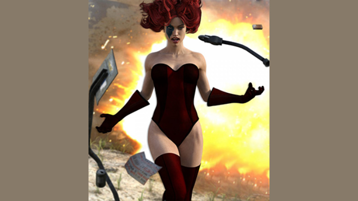 Daz3DPoser_性感美女1032