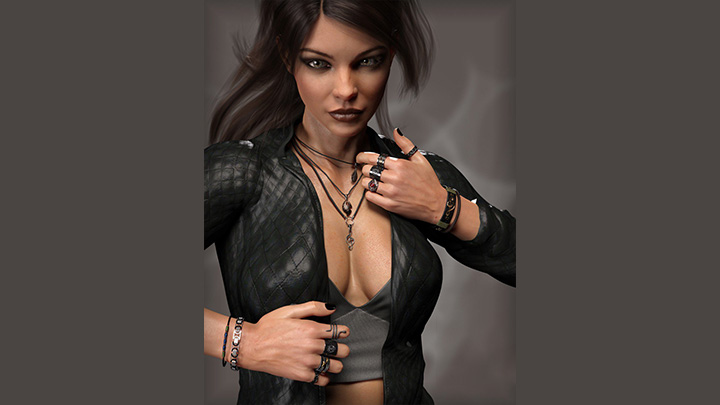 Daz3DPoser_性感美女1037