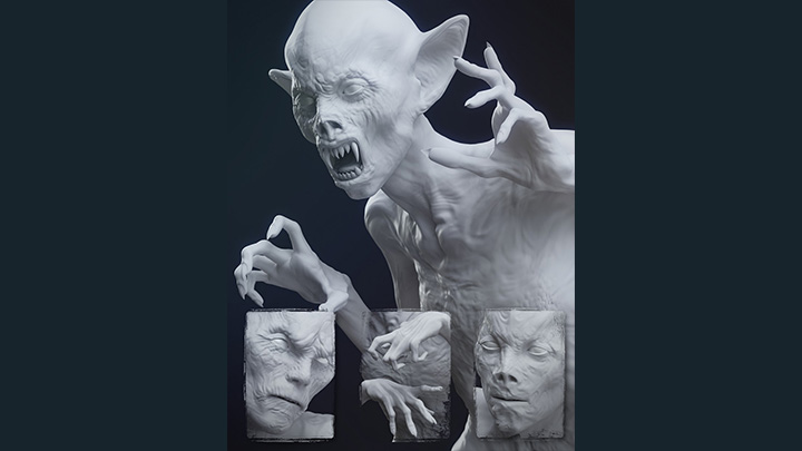 Daz3DPoser_怪物109