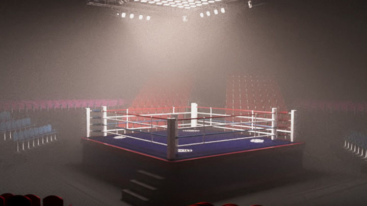 Daz3DPoser_拳击台002