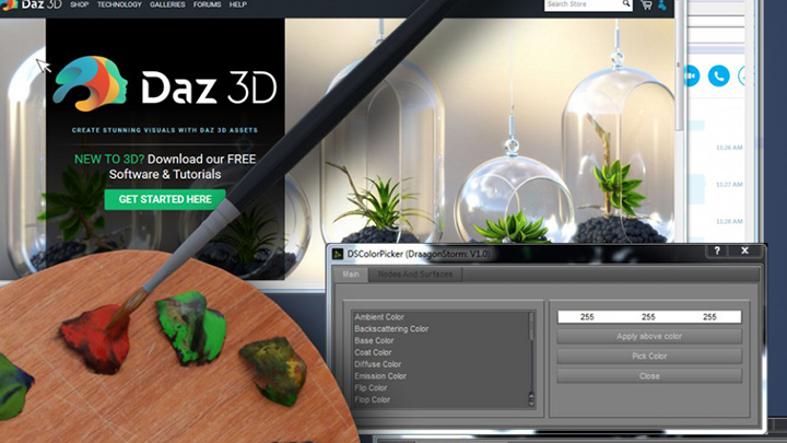 Daz3DPoser_插件工具_001