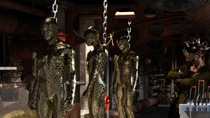 Daz3DPoser_机器人016