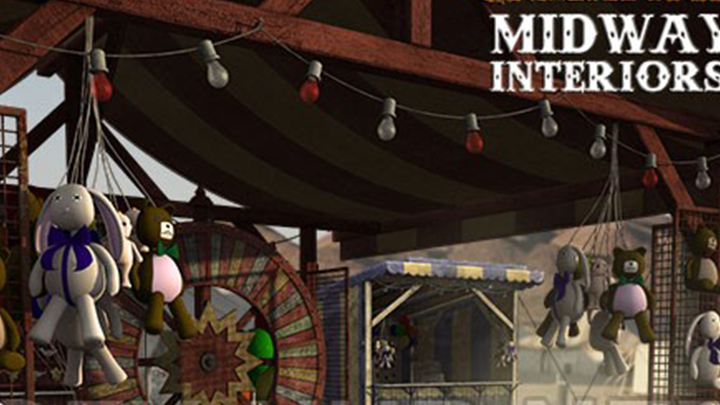 Daz3DPoser_游乐设施001