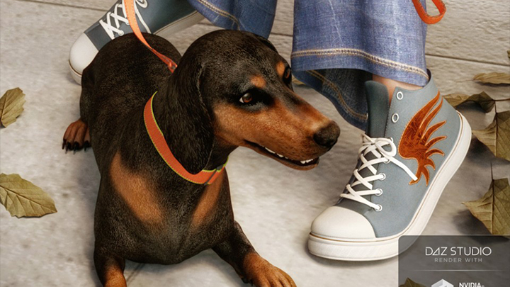 Daz3DPoser_狗007