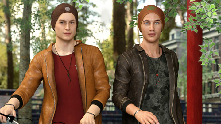 Daz3DPoser_男性002