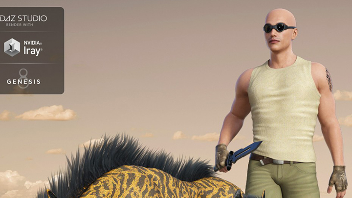 Daz3DPoser_男性006