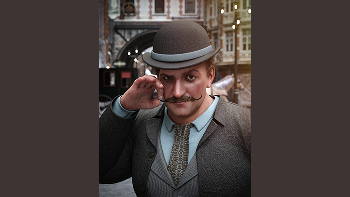 Daz3DPoser_男性人物1002