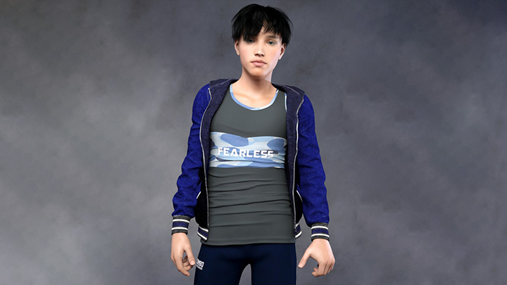 Daz3DPoser_男性人物819