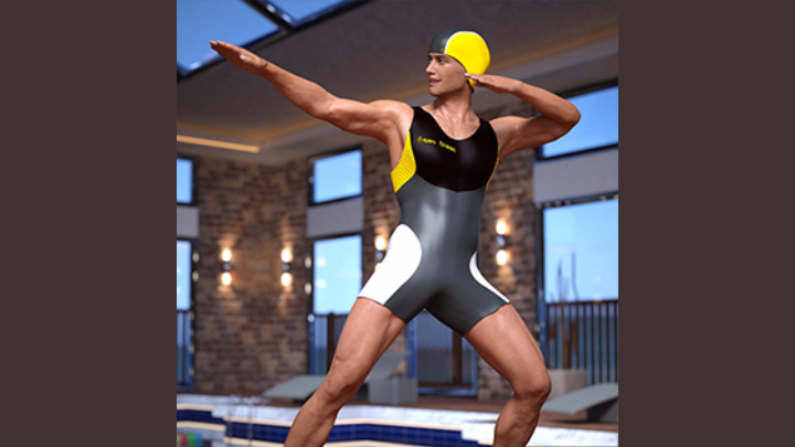 Daz3DPoser_男性人物863