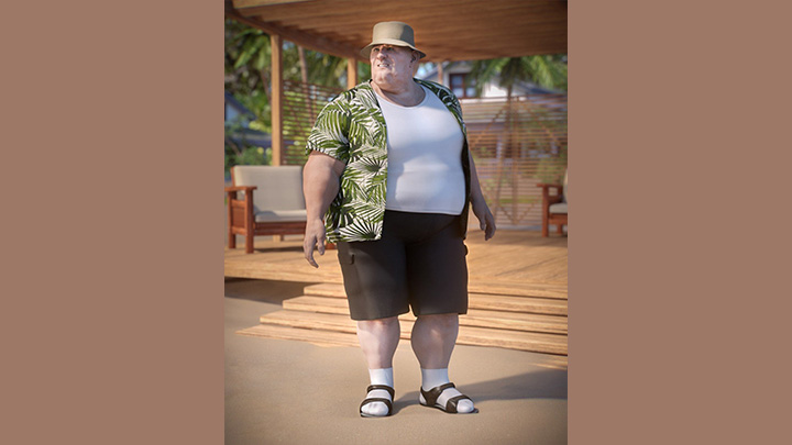 Daz3DPoser_男性人物900