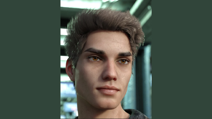 Daz3DPoser_男性人物932